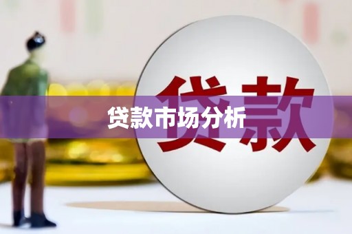 安乡贷款市场分析