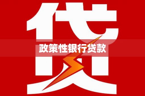 安乡政策性银行贷款