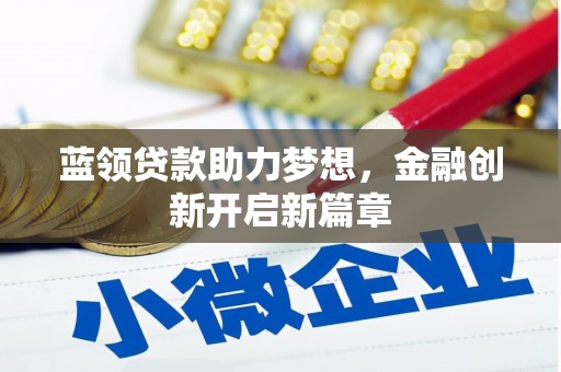 安乡蓝领贷款助力梦想，金融创新开启新篇章