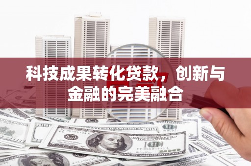 安乡科技成果转化贷款，创新与金融的完美融合