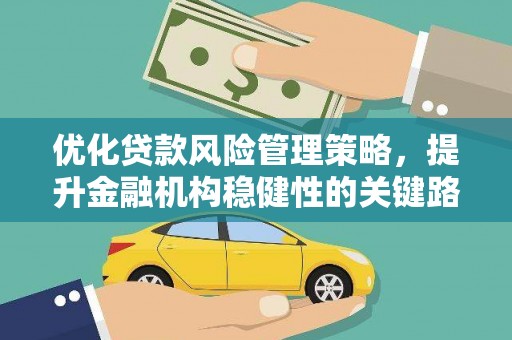安乡优化贷款风险管理策略，提升金融机构稳健性的关键路径