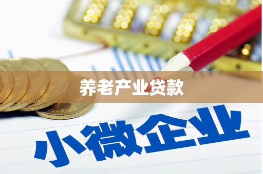 安乡养老产业贷款