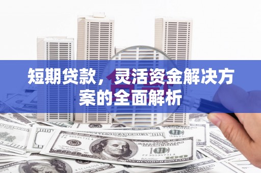安乡短期贷款，灵活资金解决方案的全面解析