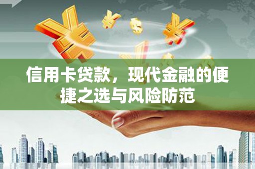安乡信用卡贷款，现代金融的便捷之选与风险防范