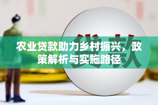 安乡农业贷款助力乡村振兴，政策解析与实施路径