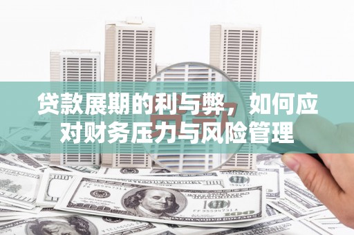 安乡贷款展期的利与弊，如何应对财务压力与风险管理