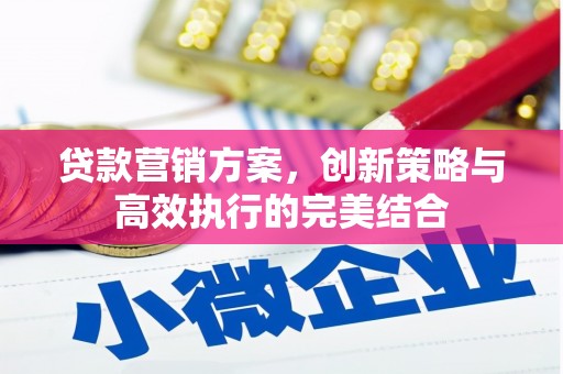 安乡贷款营销方案，创新策略与高效执行的完美结合