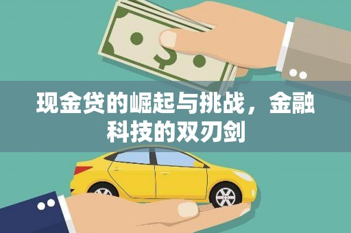 安乡现金贷的崛起与挑战，金融科技的双刃剑