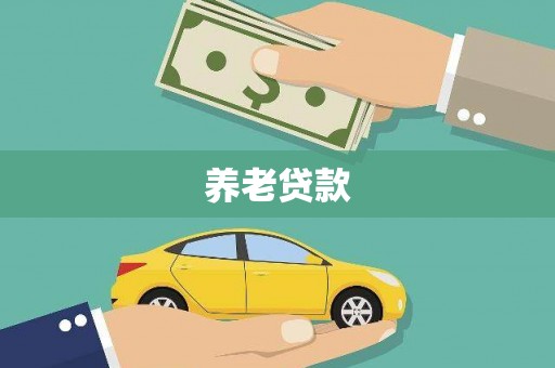 安乡养老贷款