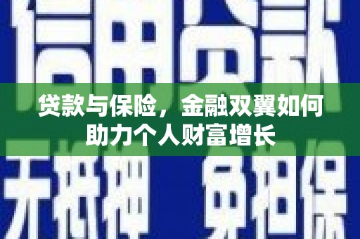安乡贷款与保险，金融双翼如何助力个人财富增长