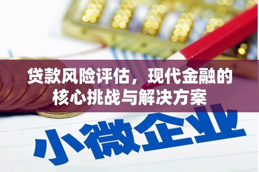 安乡贷款风险评估，现代金融的核心挑战与解决方案