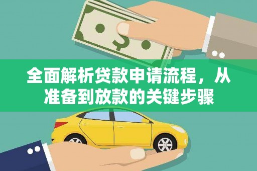 安乡全面解析贷款申请流程，从准备到放款的关键步骤