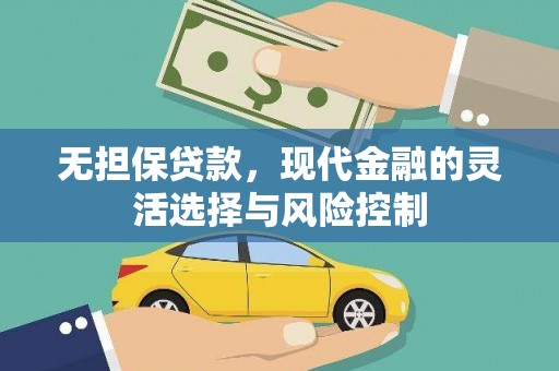 安乡无担保贷款，现代金融的灵活选择与风险控制