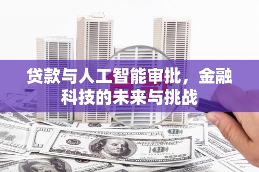 安乡贷款与人工智能审批，金融科技的未来与挑战