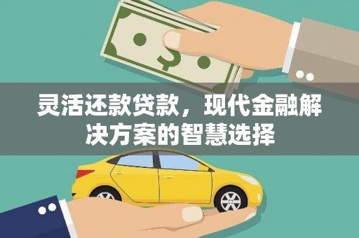 安乡灵活还款贷款，现代金融解决方案的智慧选择