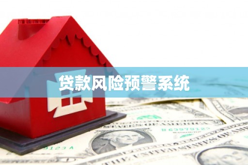 安乡贷款风险预警系统