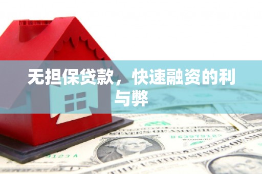 安乡无担保贷款，快速融资的利与弊