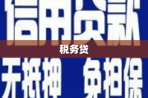 安乡税务贷