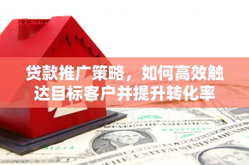 安乡贷款推广策略，如何高效触达目标客户并提升转化率