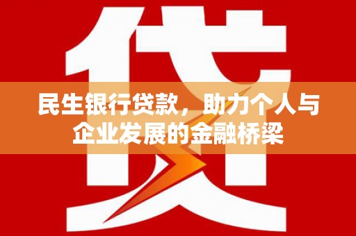 安乡民生银行贷款，助力个人与企业发展的金融桥梁