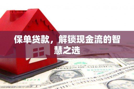 安乡保单贷款，解锁现金流的智慧之选