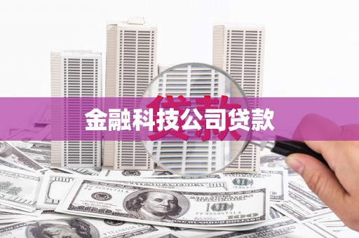 安乡金融科技公司贷款