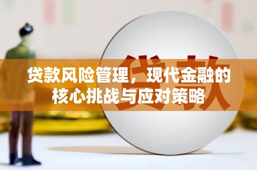 安乡贷款风险管理，现代金融的核心挑战与应对策略