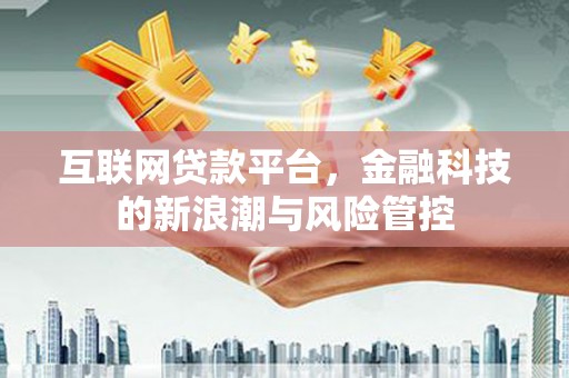 安乡互联网贷款平台，金融科技的新浪潮与风险管控