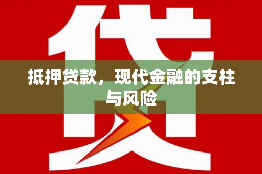 安乡抵押贷款，现代金融的支柱与风险