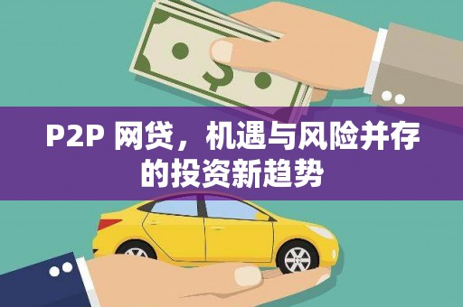 安乡P2P 网贷，机遇与风险并存的投资新趋势